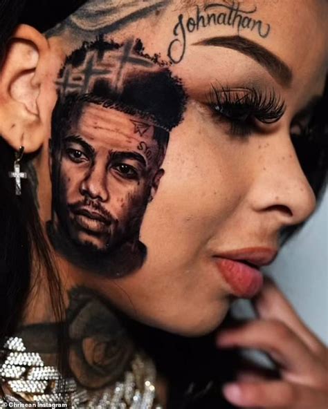 ChriseanRock Tattoos: Photos of Head, Neck and Blueface Ink